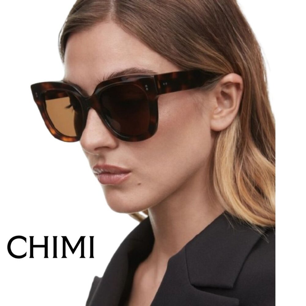 NWT - CHIMI 08 Tortoise Sunglasses (54mm-22mm)